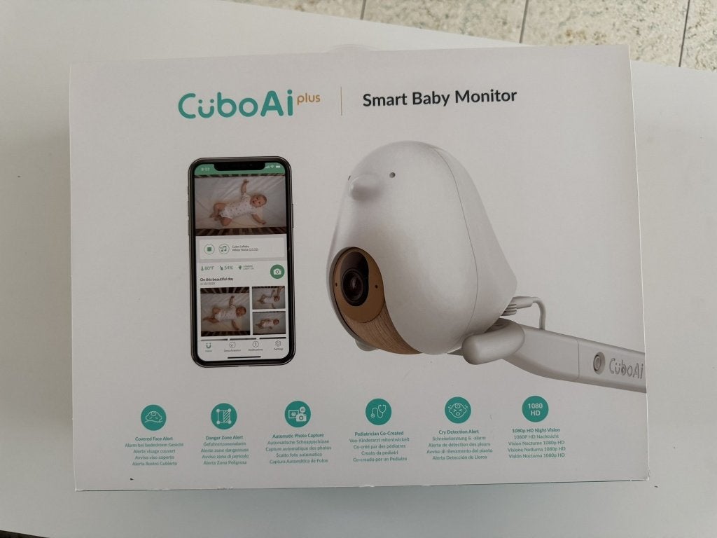 Babyphone CuboAI Plus Smart Baby Monitor, Enlèvement ou Envoi, Utilisé, Caméra