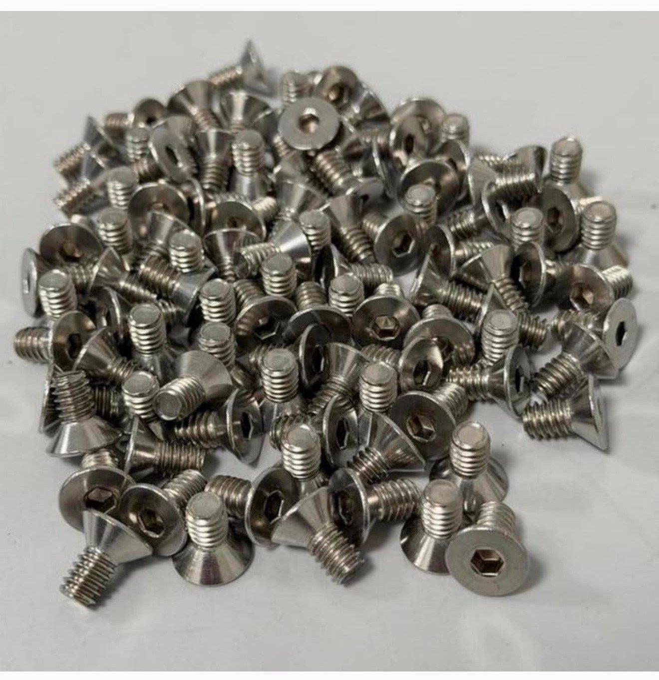 100x RVS inbus verzonken bout 1/4 UNC x 1/2 A2 inbusbouten, Nieuw, Ophalen of Verzenden, Inox, Minder dan 50 mm