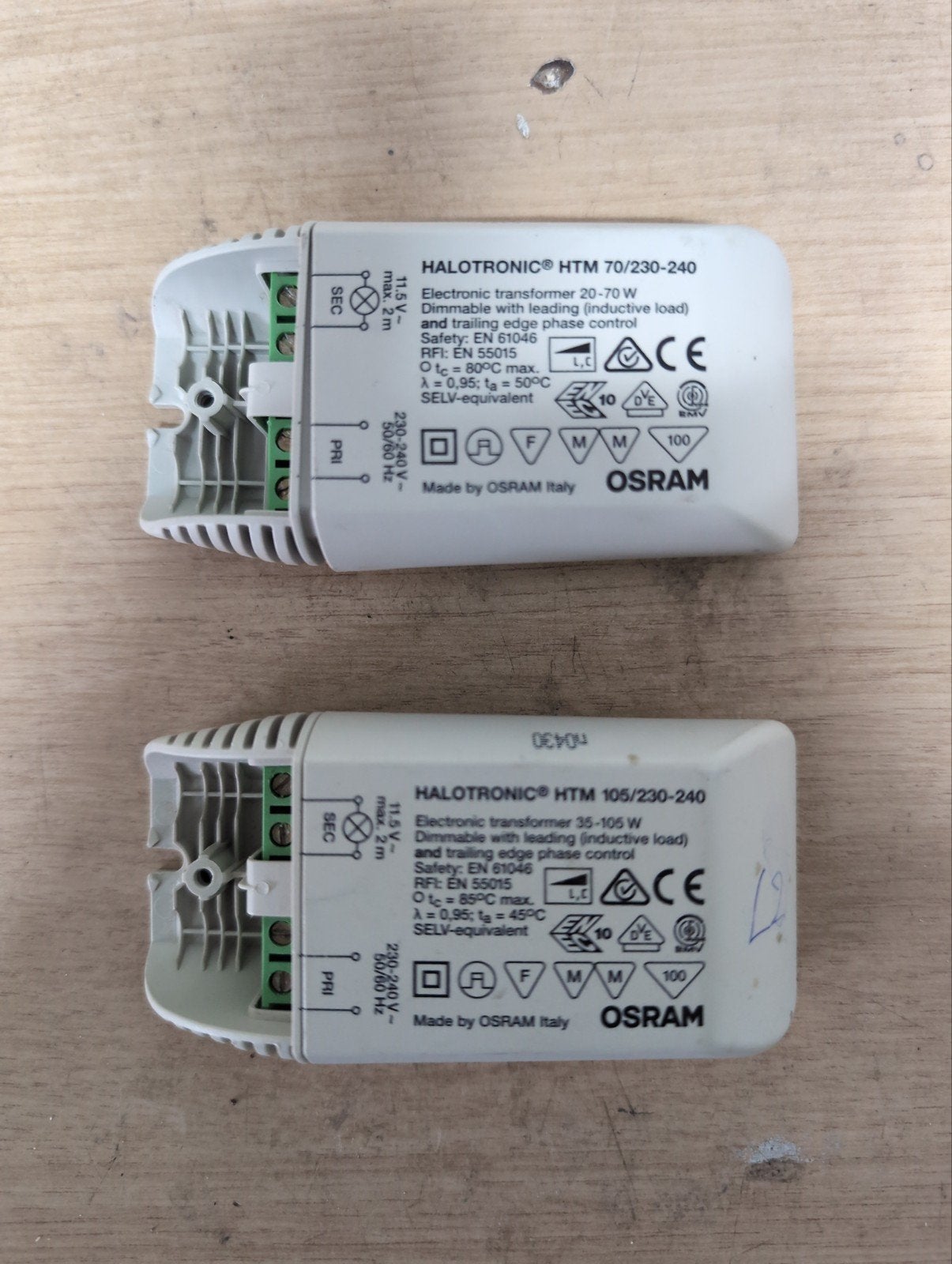 Osram halotronic transfo, Elektronische apparatuur, Ophalen of Verzenden, Zo goed als nieuw