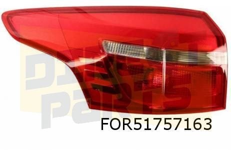 Ford Focus IV (1/15-7/18) achterlicht L buiten LED (Wagon) O, Neuf, Volkswagen, -, -