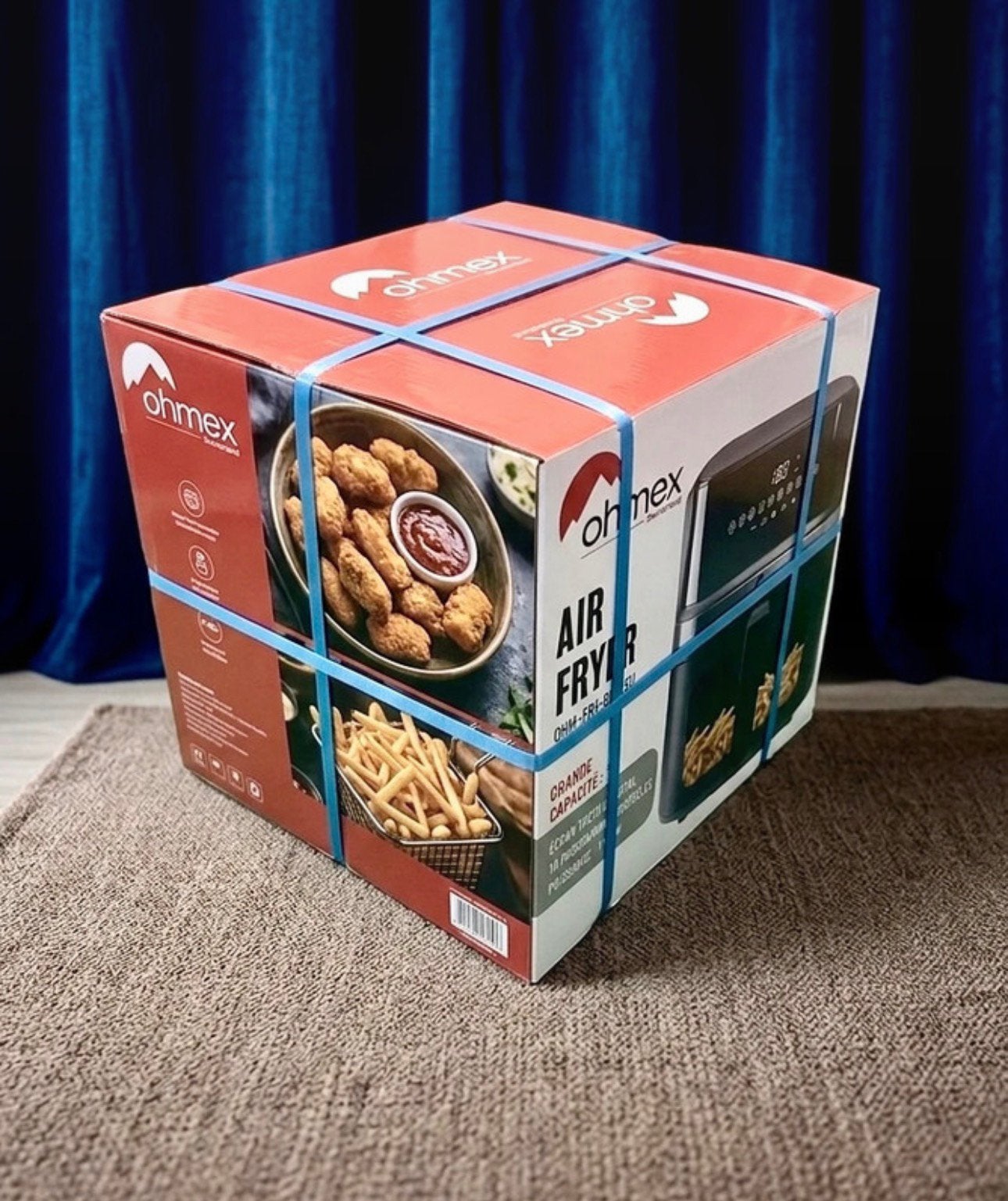 Airfryer OHMEX 8L NEUF - 2 ans de Garantie -, Electroménager, Envoi, Neuf