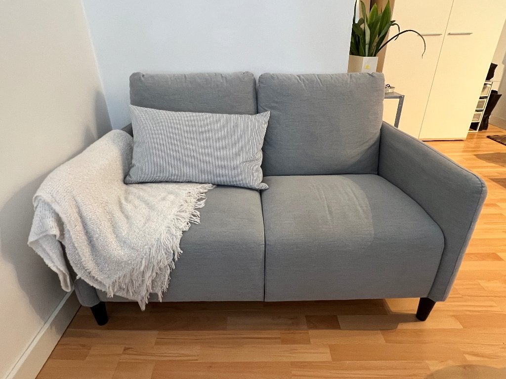 Zetel, Huis en Inrichting, Zetels | Zetels, Ophalen, Tweepersoons, 75 tot 100 cm, Zo goed als nieuw