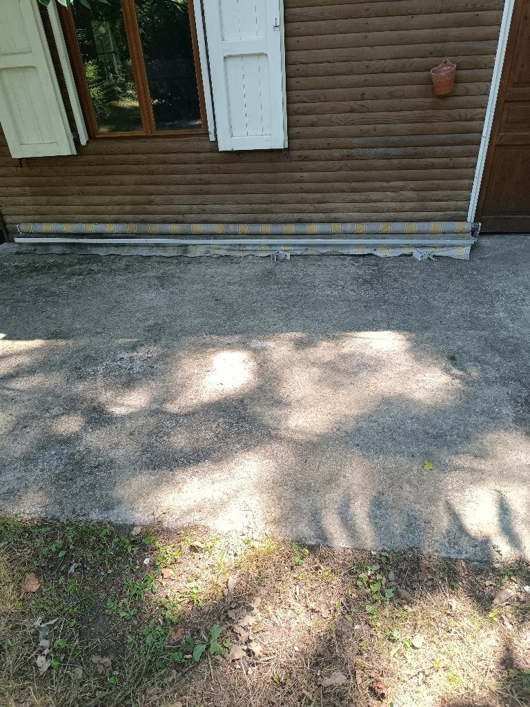 tente solaire, Ophalen, Gebruikt, 250 cm tot 450 cm, Knikarmscherm