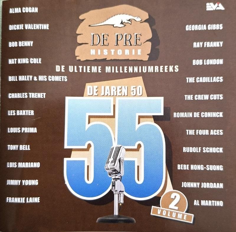 cd DE PREHISTORIE 1955 VOL 2, Cd's en Dvd's, Ophalen of Verzenden, Zo goed als nieuw