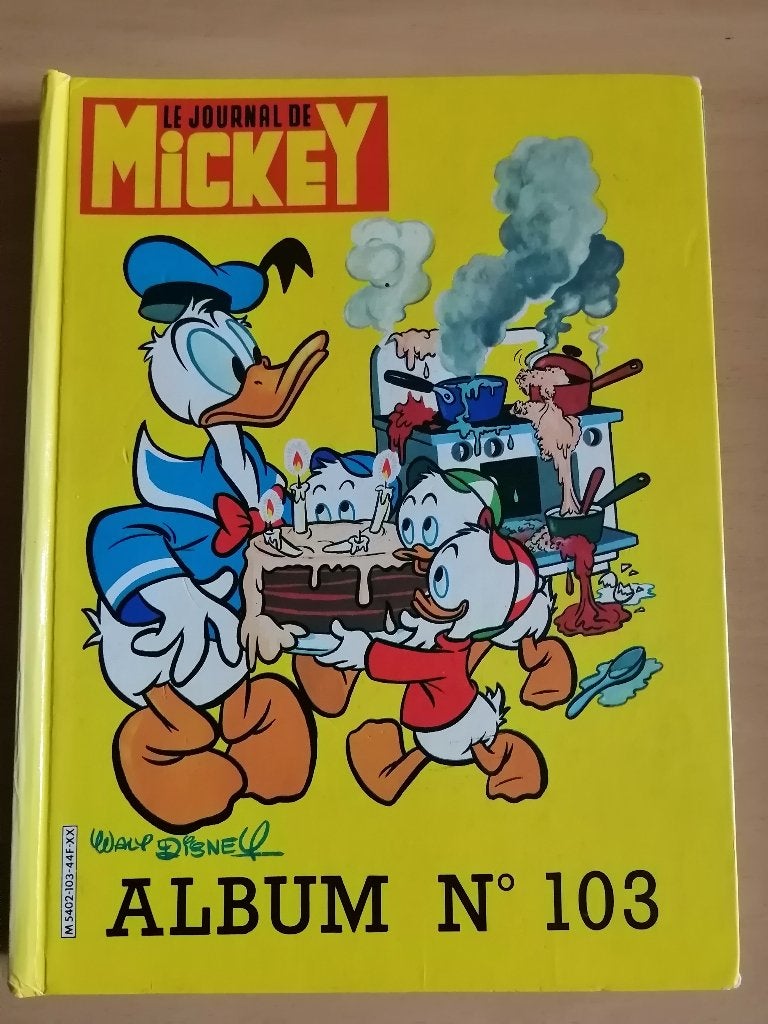 Album n 103 du Journal de Mickey de 1983, Enlèvement ou Envoi