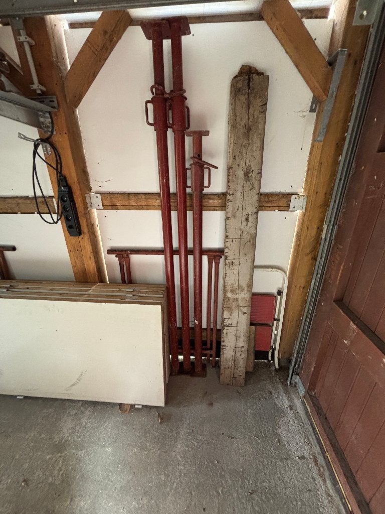 3 étais métaliques, Doe-het-zelf en Bouw, Steigers, Ophalen, Zo goed als nieuw, Overige typen, 2 tot 5 meter