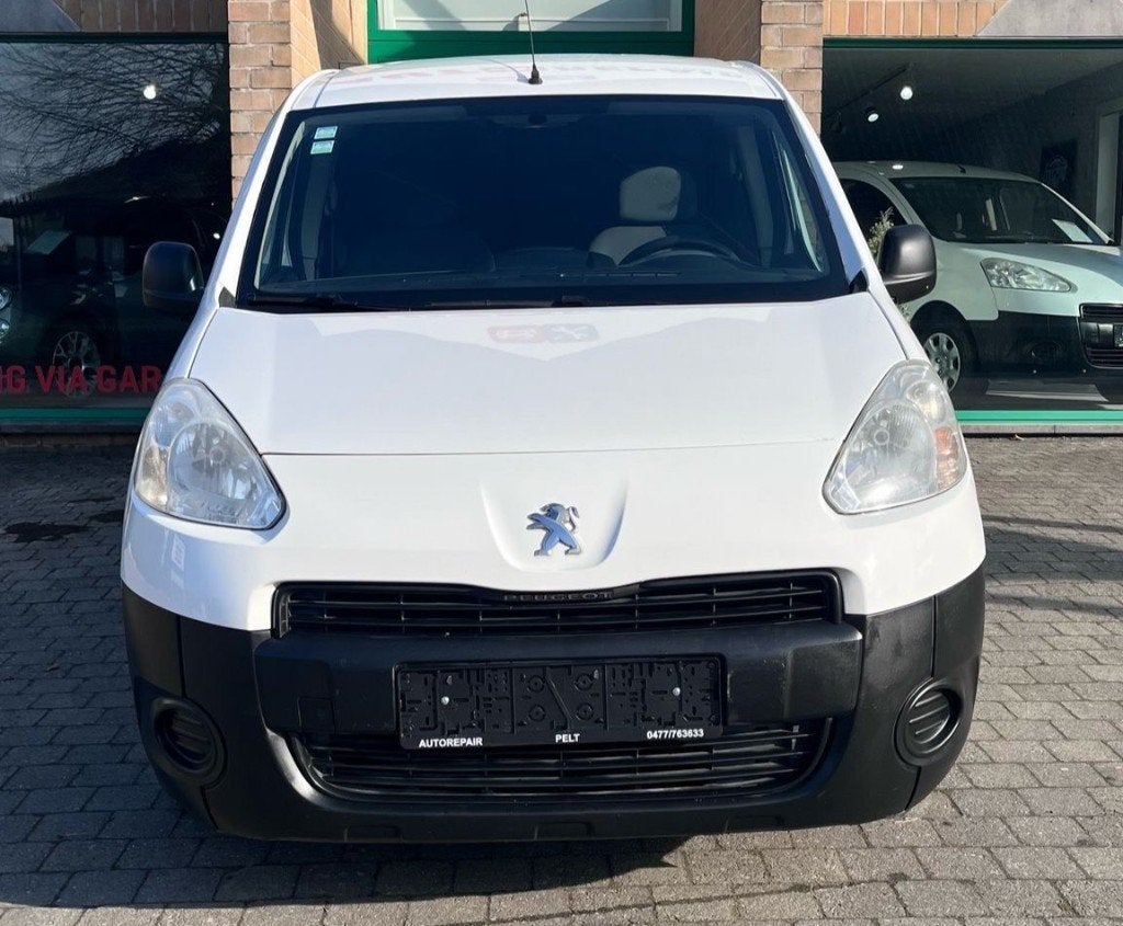 Peugeot Partner * 1J GARANTIE * €6983 VOOR ZELFSTANDIGEN, Auto's, Bestelwagens en Lichte vracht, Euro 5, Elektrische ramen, Wit