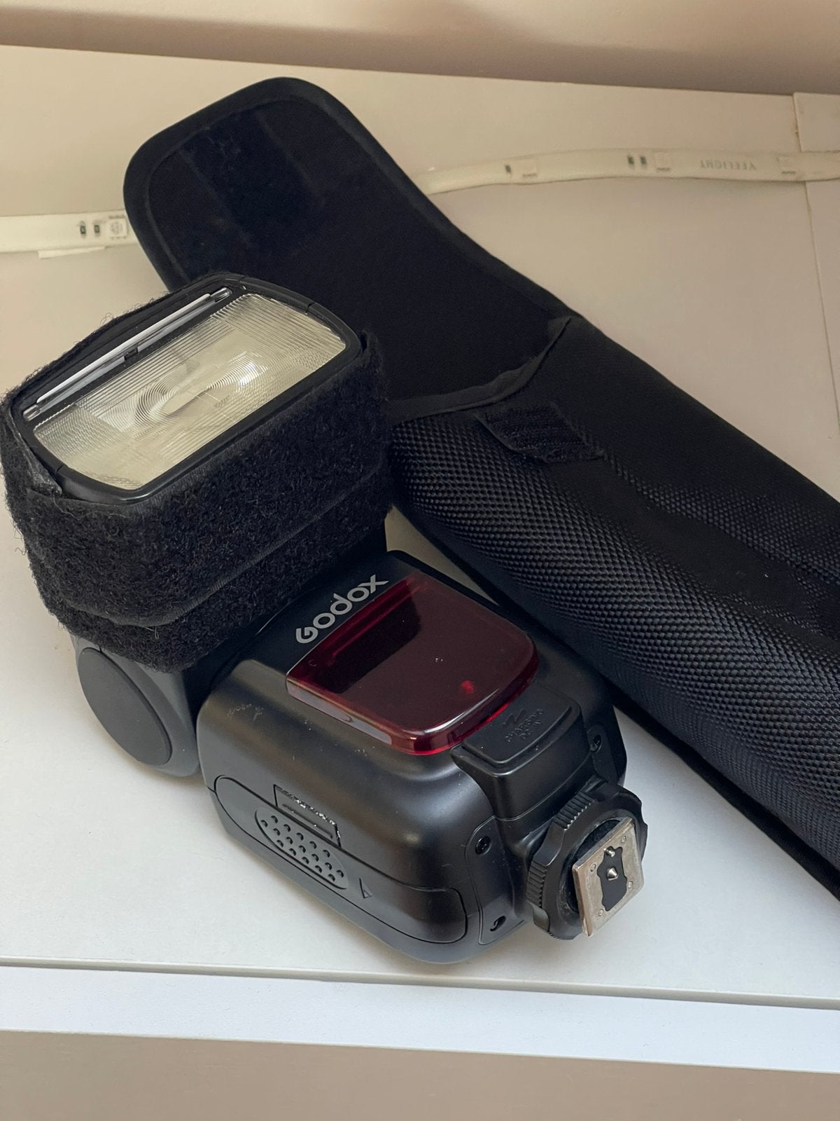 Godox TT600 Speedlite cameraflitser - Handmatige flitser⁠, Canon, Inclusief tas/hoes, Ophalen of Verzenden, Zo goed als nieuw