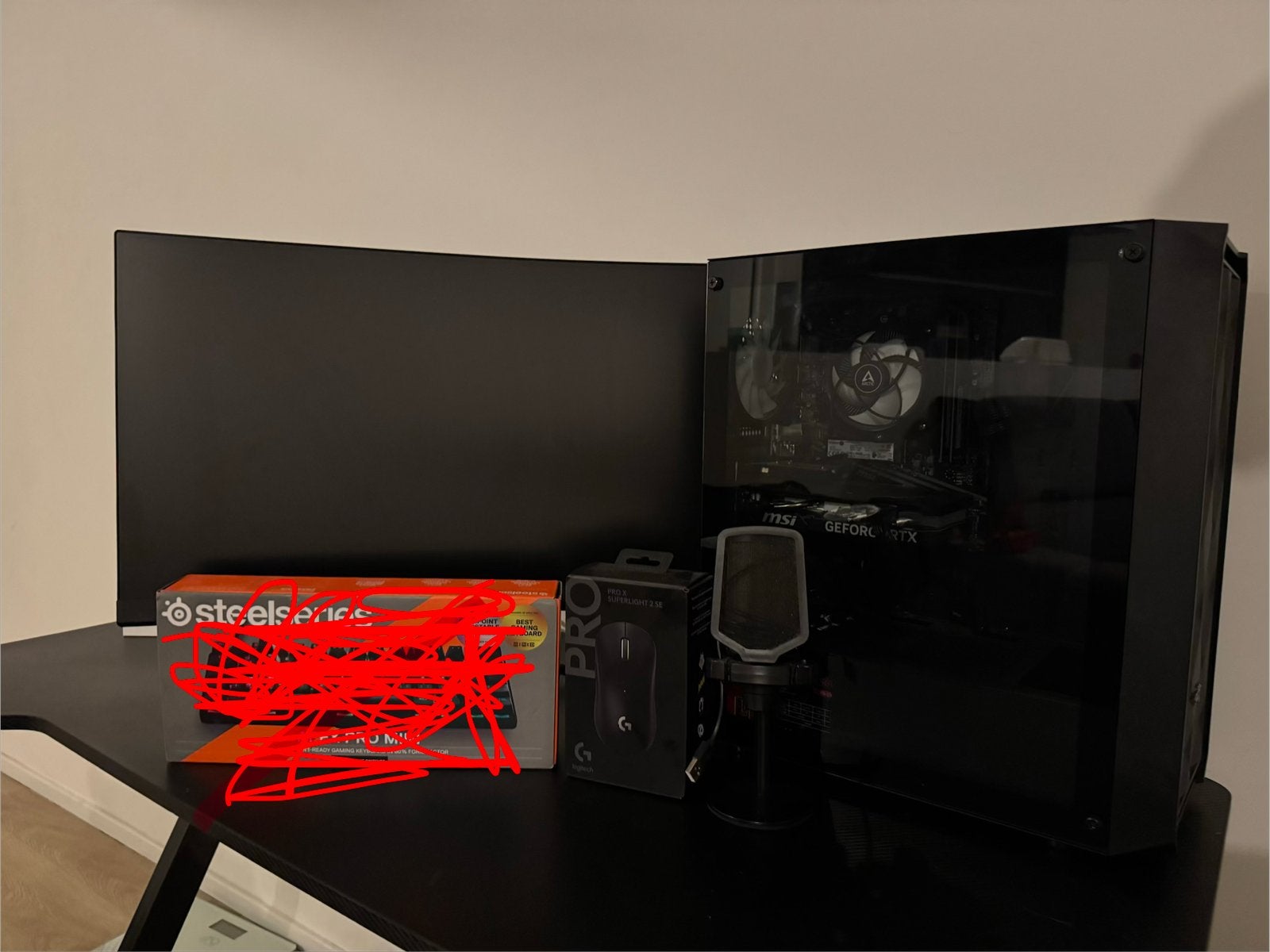 Gaming pc + full setup te koop, Games en Spelcomputers, Games | Pc, Zo goed als nieuw, Ophalen of Verzenden