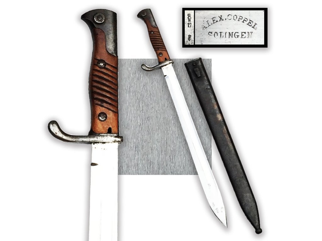 🚨Rare GLAIVE BAIONNETTE PRUSSIENNE G98 WW1 Original, Enlèvement ou Envoi
