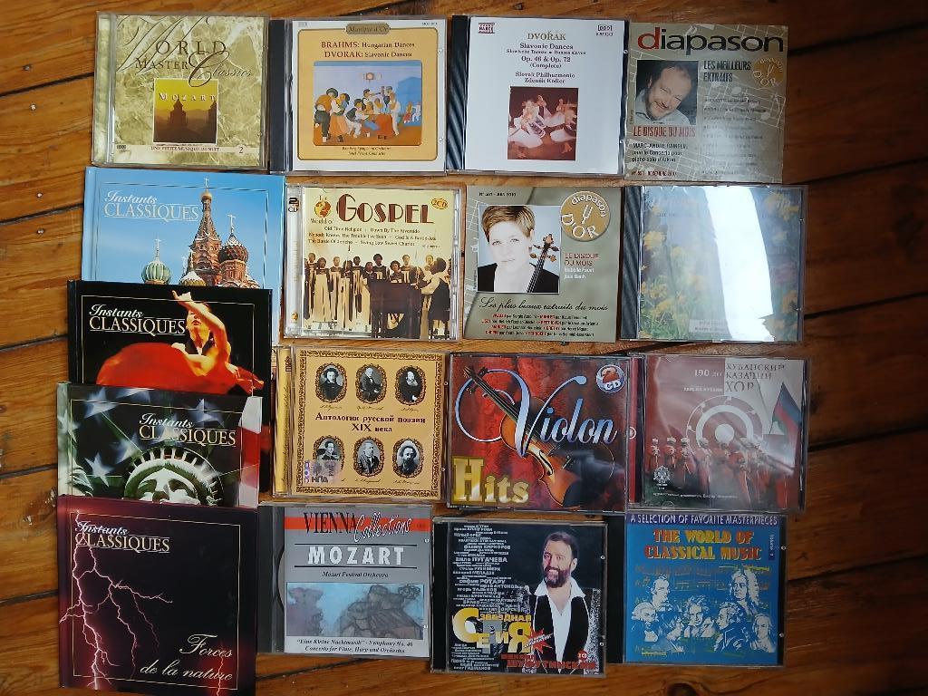 Lot CDs "classique", Enlèvement, Du modernisme à nos jours, Utilisé, Autres types