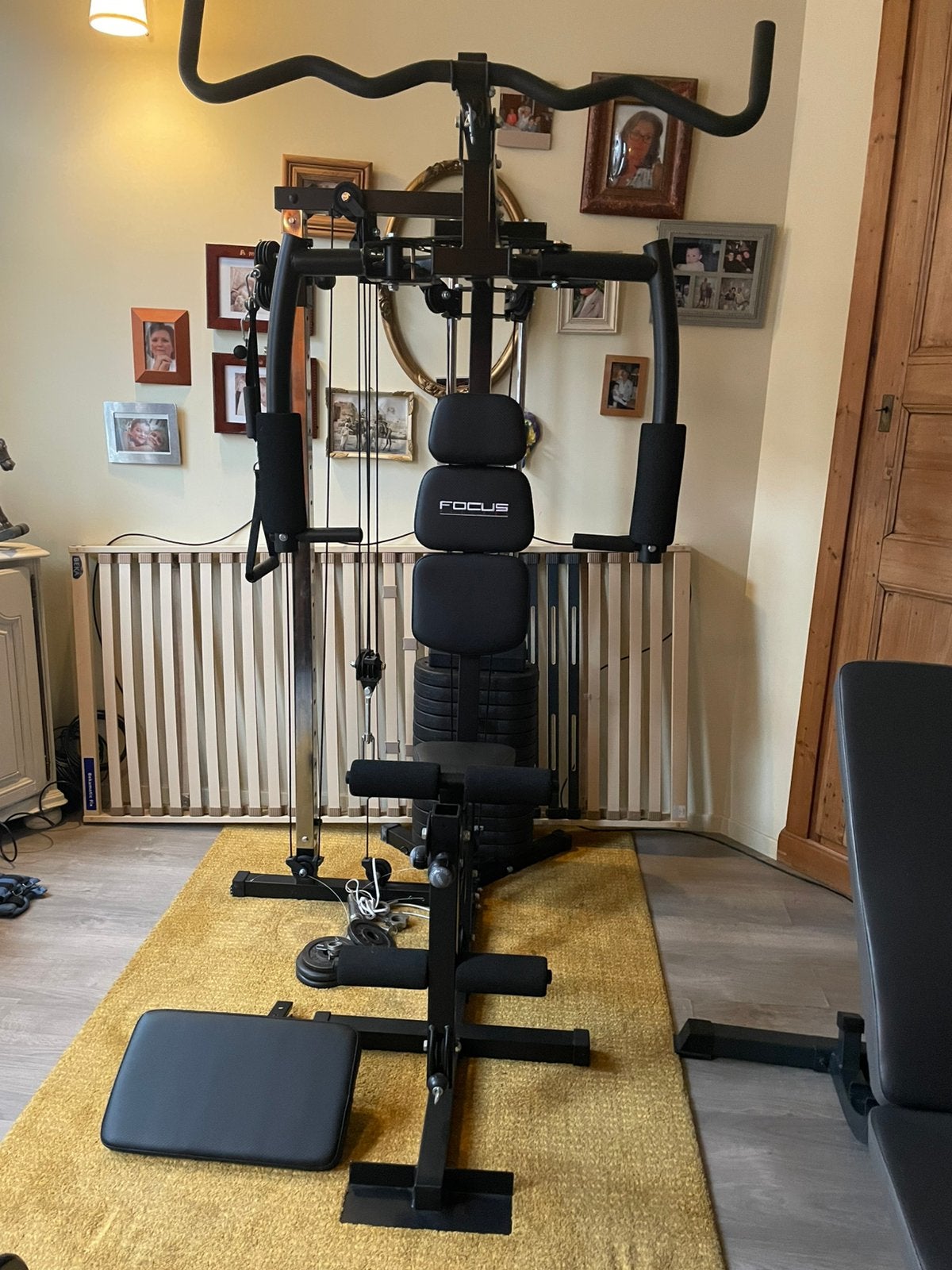 Focus 6 unit toestal, fitnesstoestel, Enlèvement, Comme neuf, Aluminium, Centrale électrique