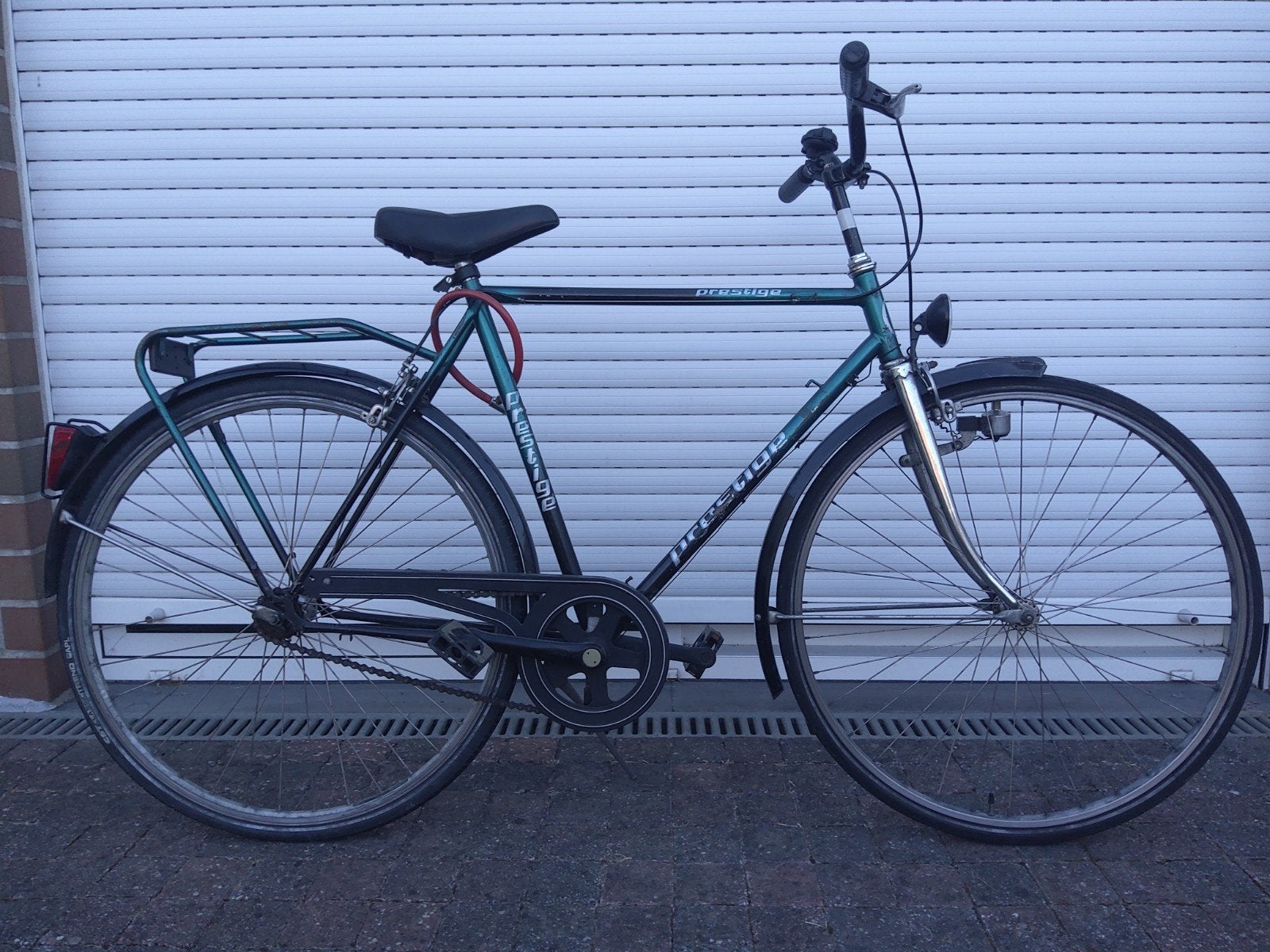 Herenfiets ”Prestige” / kotfiets, Enlèvement