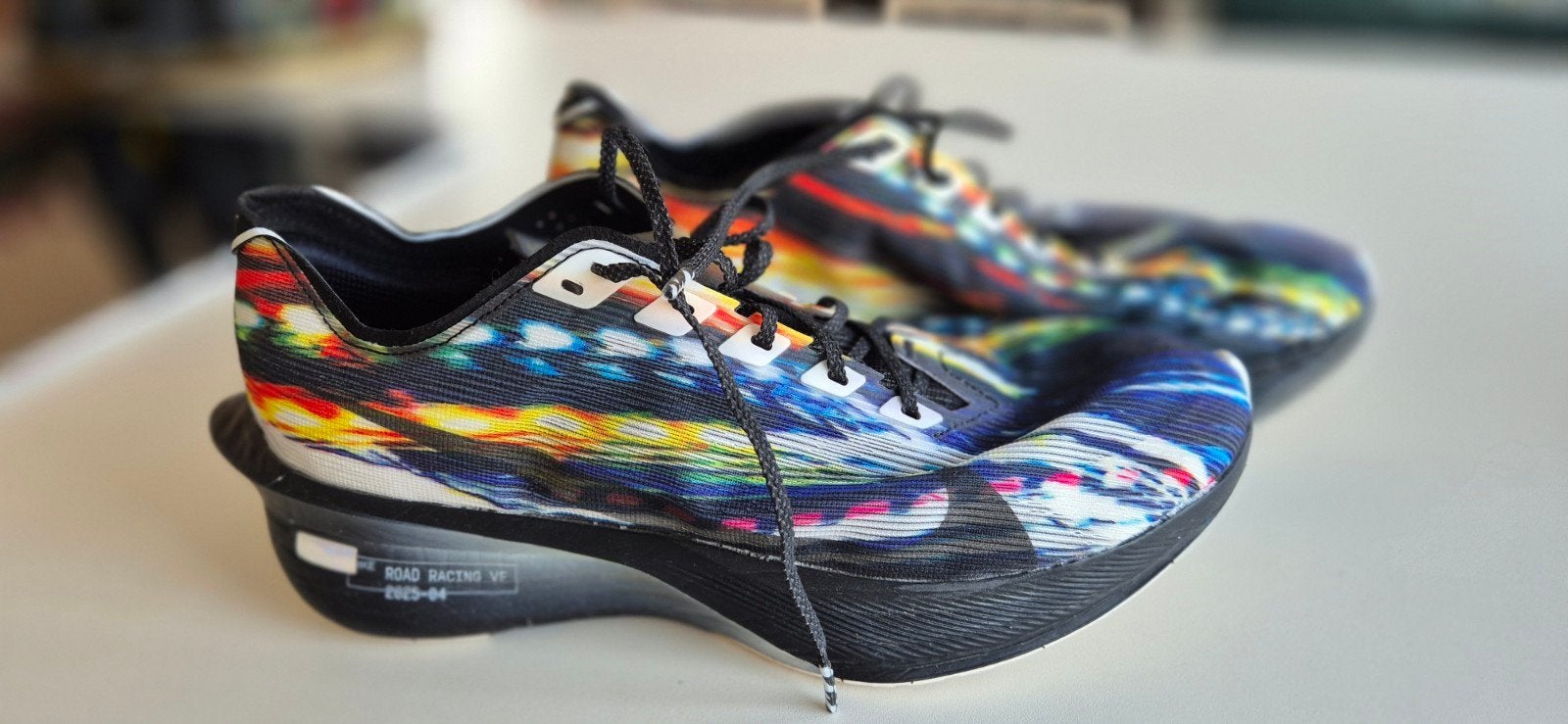 Nike Vaporfly04, maat 43, zwart/multicolor, Sport en Fitness, Ophalen of Verzenden, Zo goed als nieuw, Hardlopen, Hardloopschoenen