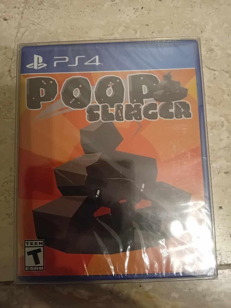 Poopslinger voor Ps4 / Ps5 , Sealed, Games en Spelcomputers, Games | Sony PlayStation 4, Ophalen, Overige genres, 1 speler, Nieuw