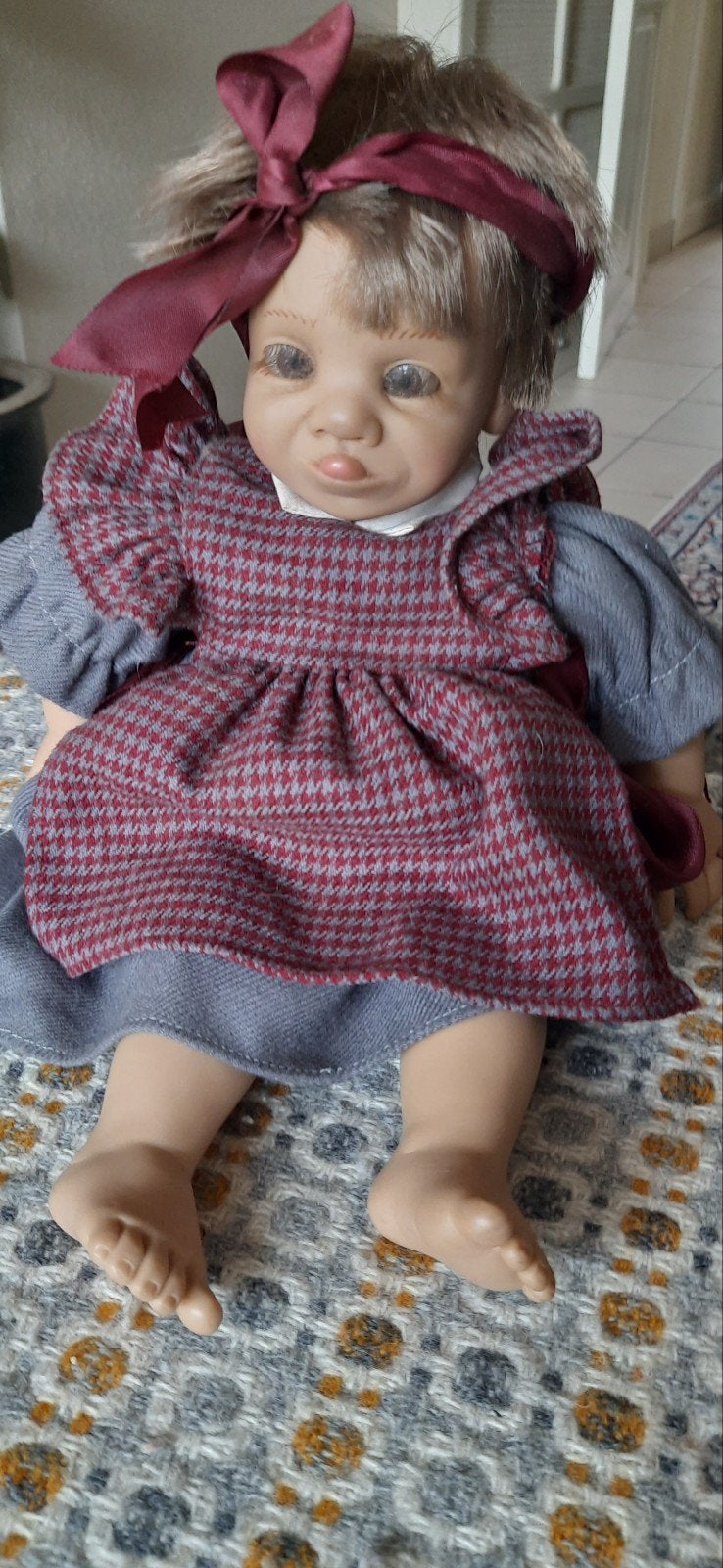Danton Jos pop met originele kleding, Verzamelen, Poppen, Ophalen, Zo goed als nieuw, Pop