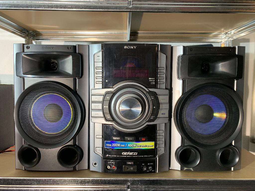 Chaîne Hifi en lot ou à l'unité : Sony, Technics, Philips, Enlèvement, Haut-parleurs, Sony, Connexion MP3