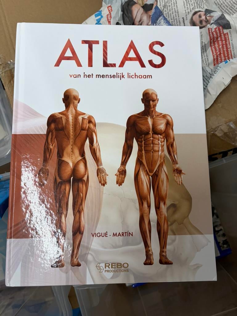 Grote atlas voor cursus schoonheidsspecialiste, Boeken, Ophalen, Zo goed als nieuw
