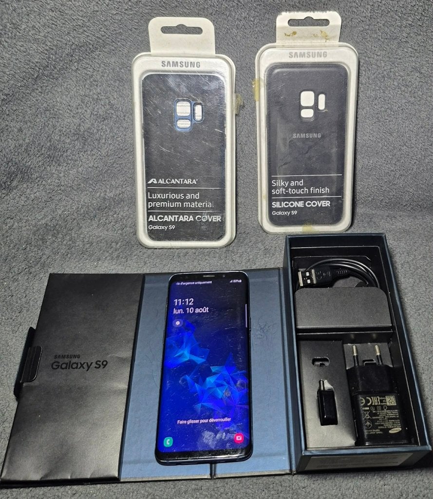 SAMSUNG Galaxy    S9., Utilisé, Sans abonnement, Sans simlock, Écran tactile