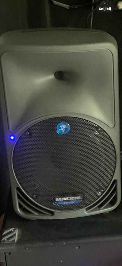 Mackie srm 350, Gebruikt, 120 watt of meer, Front, Rear of Stereo speakers, Ophalen