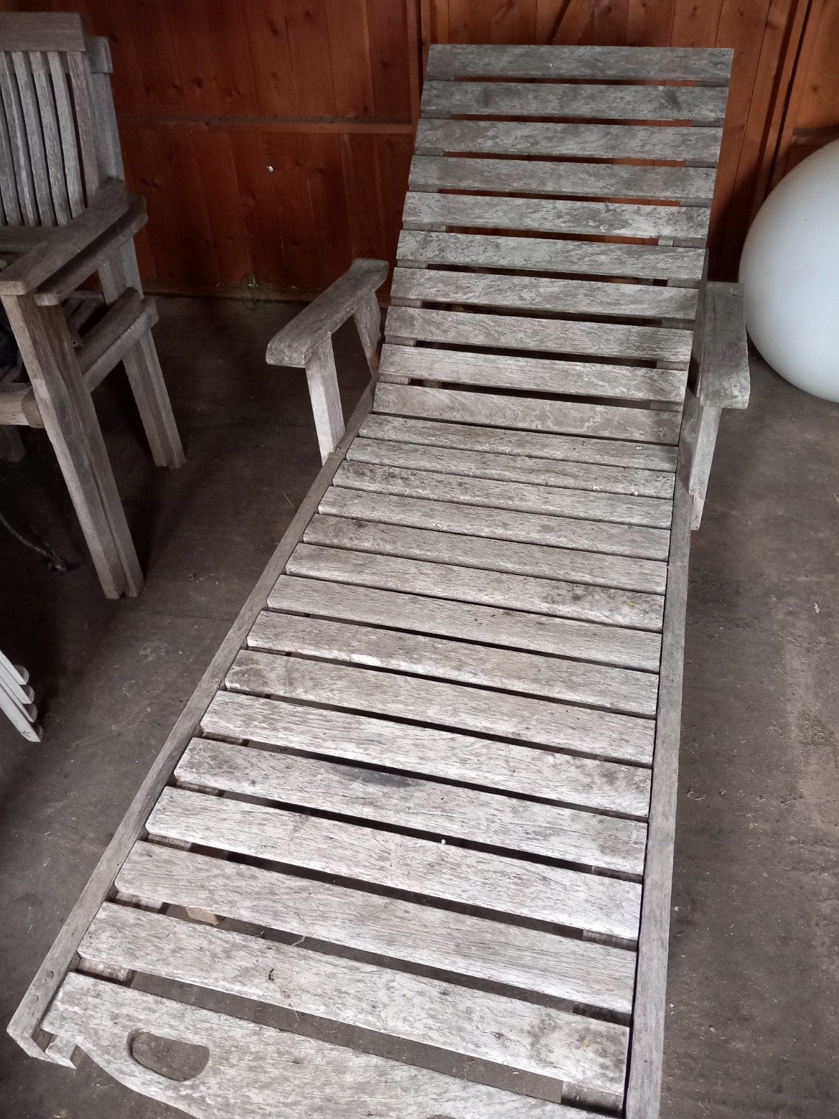 ligbed, Ophalen, Gebruikt, Hout, Verrijdbaar