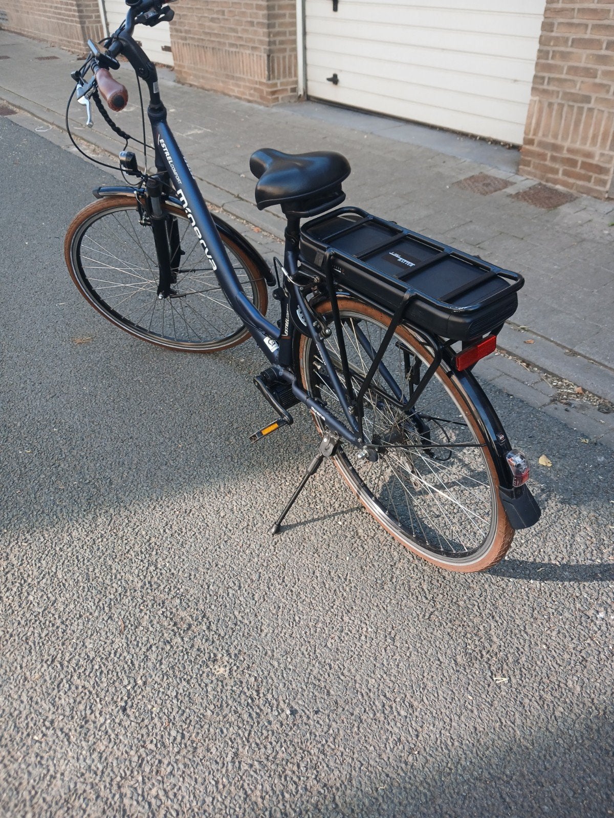 minerva estrel comfort middenmotor als nieuw, Fietsen en Brommers, 47 tot 51 cm, Ophalen, Zo goed als nieuw, 50 km per accu of meer