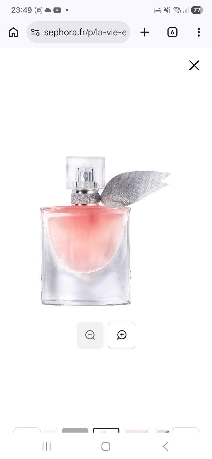 La vie est belle de lancom 100ml neuve