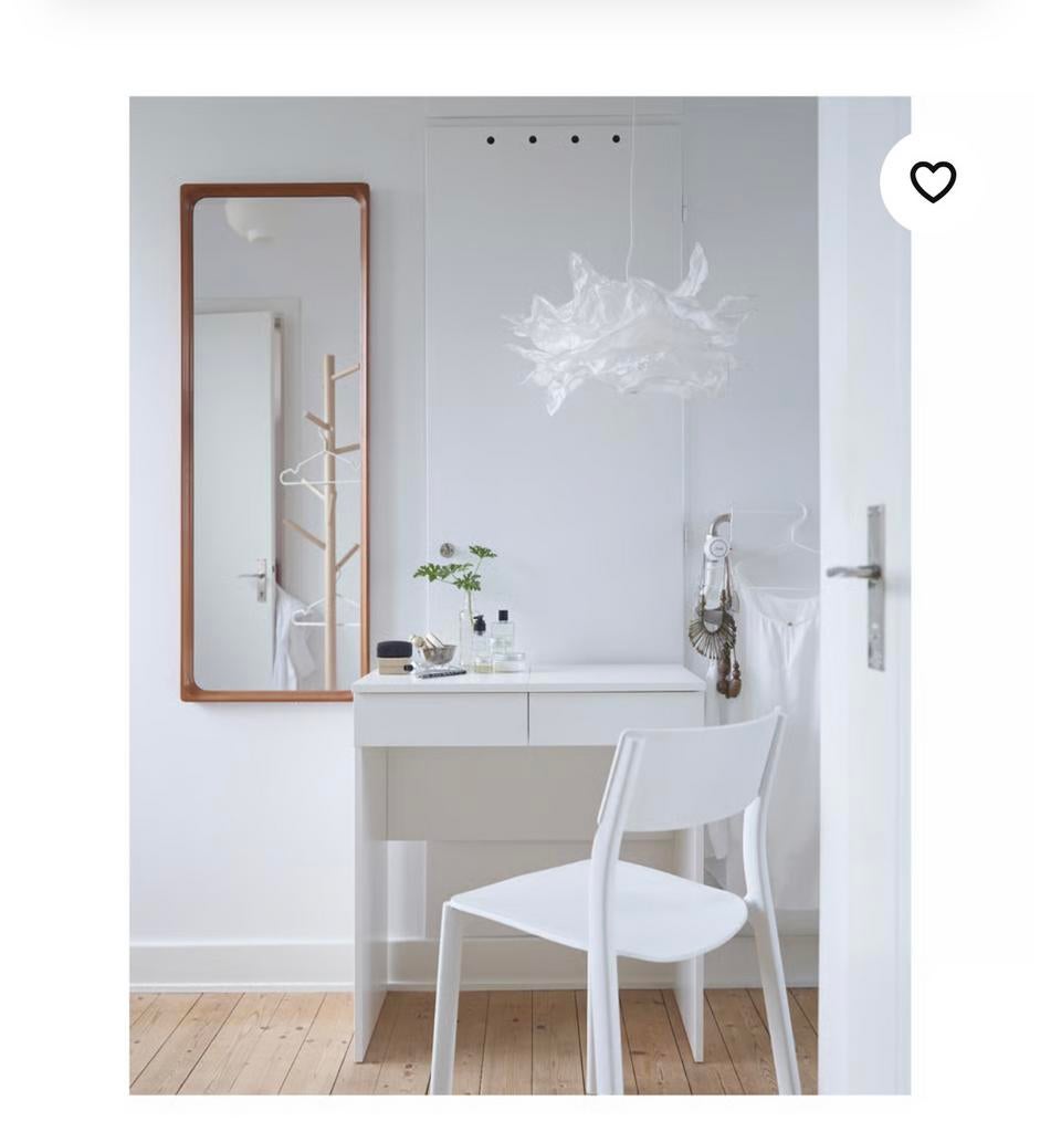 Hemnes make-up tafel, Maison & Meubles, Tables | Coiffeuses, Comme neuf, 100 à 150 cm, 50 à 100 cm, Bois, Enlèvement