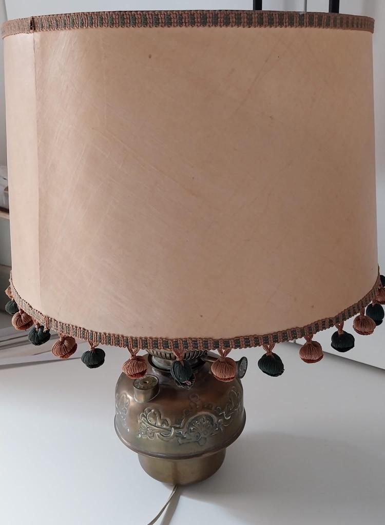 Olielamp omgebouwd, Antiek en Kunst, Curiosa en Brocante, Ophalen