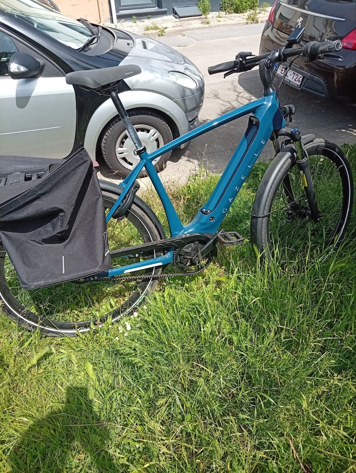 Gazelle electrische fiets, Ophalen, Gazelle