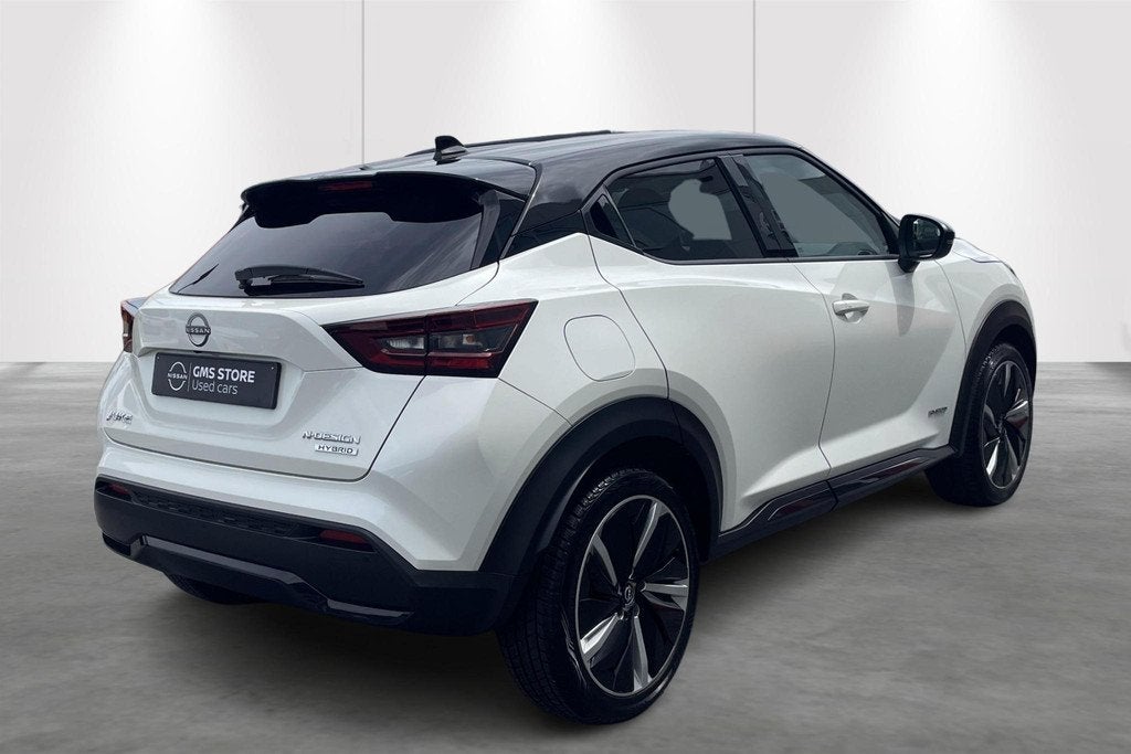 Nissan Juke 1.6 Hybrid 145 N-Design (automatique), Autos, Nissan, 750 kg, Entreprise, 5 portes, 105 kW