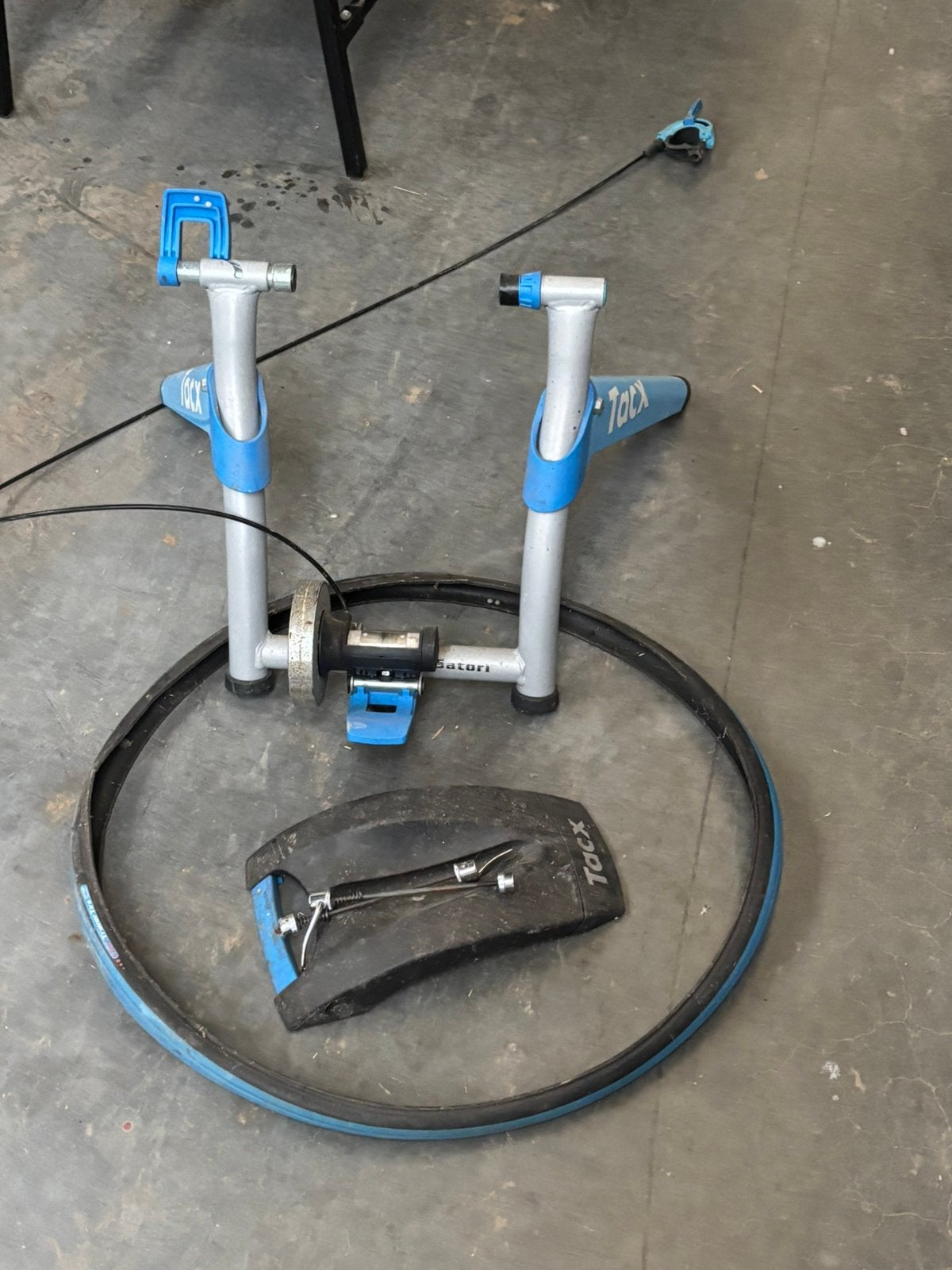 Fietsrollen tacx booster, Enlèvement, Utilisé