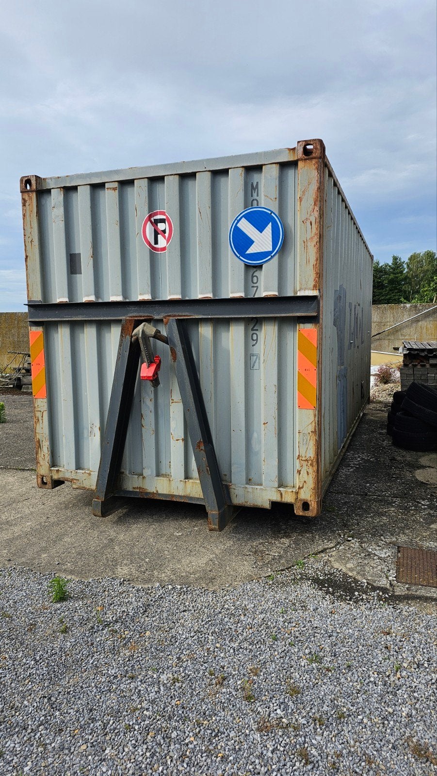 Container volledig ingericht voor de stukadoor en nog zoveel, Ophalen