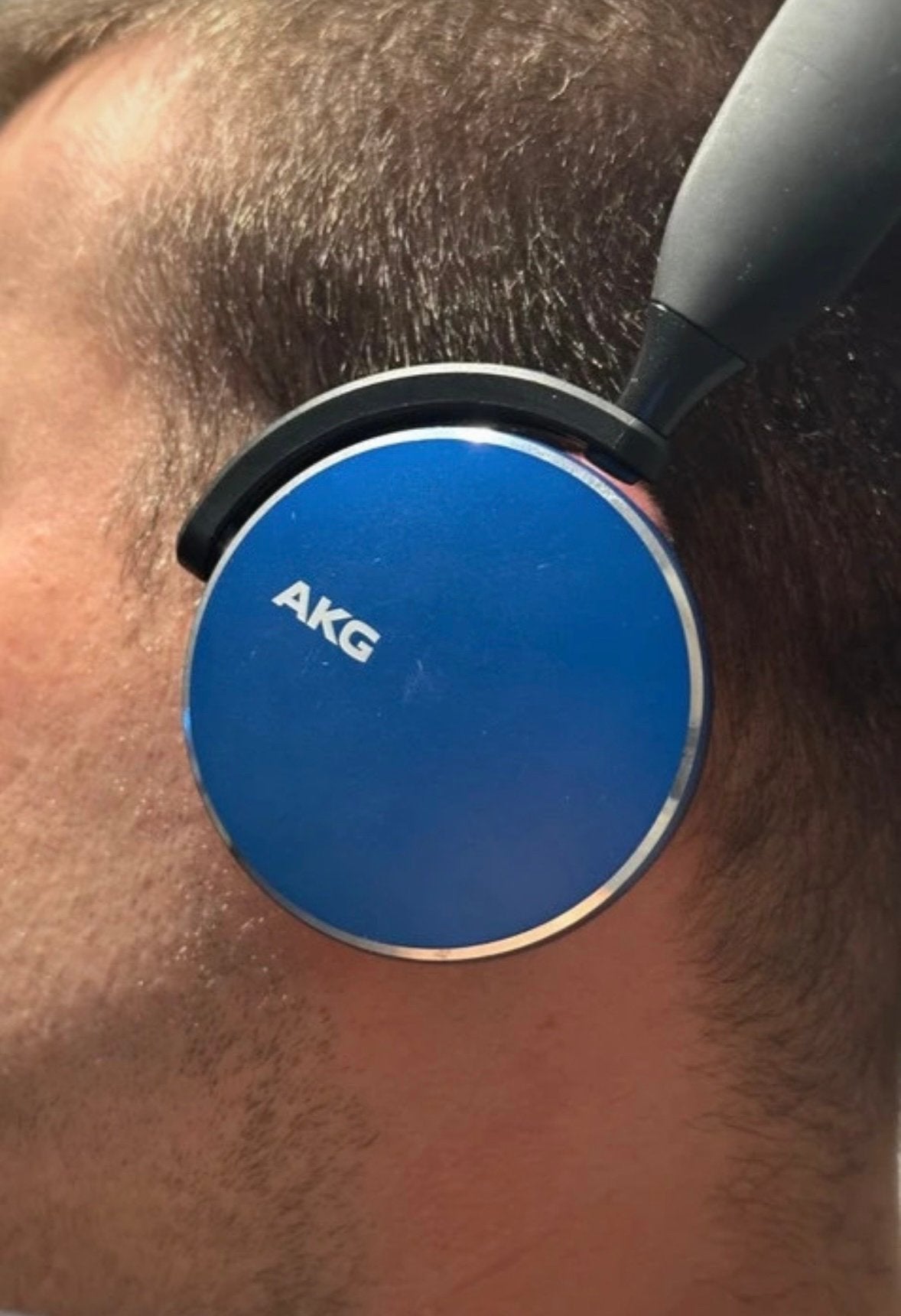 Casque Bluetooth AKG Y500 Wireless bleu, Enlèvement ou Envoi, Bluetooth, AKG, Comme neuf