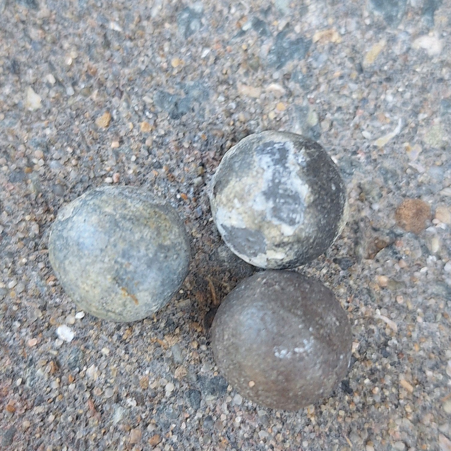 1815 musketballen, Ophalen