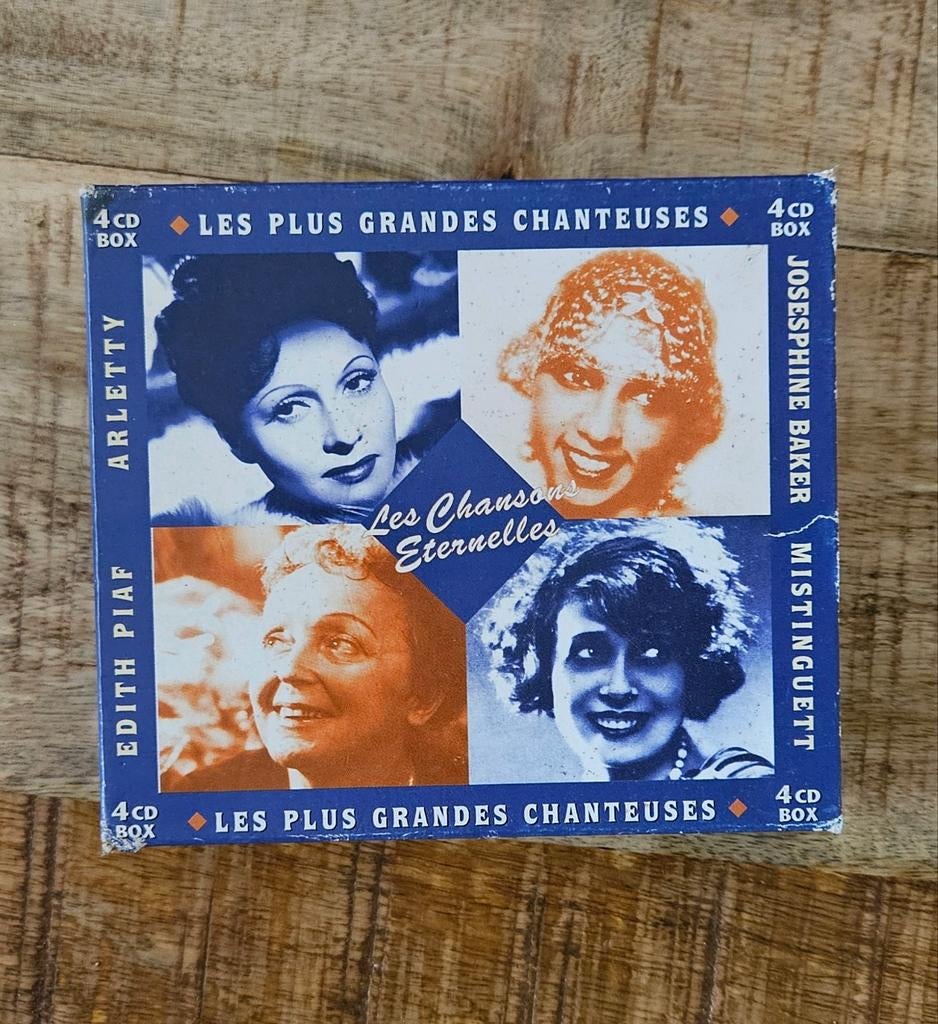 Les Chansons Eternelles 4cd box, Ophalen