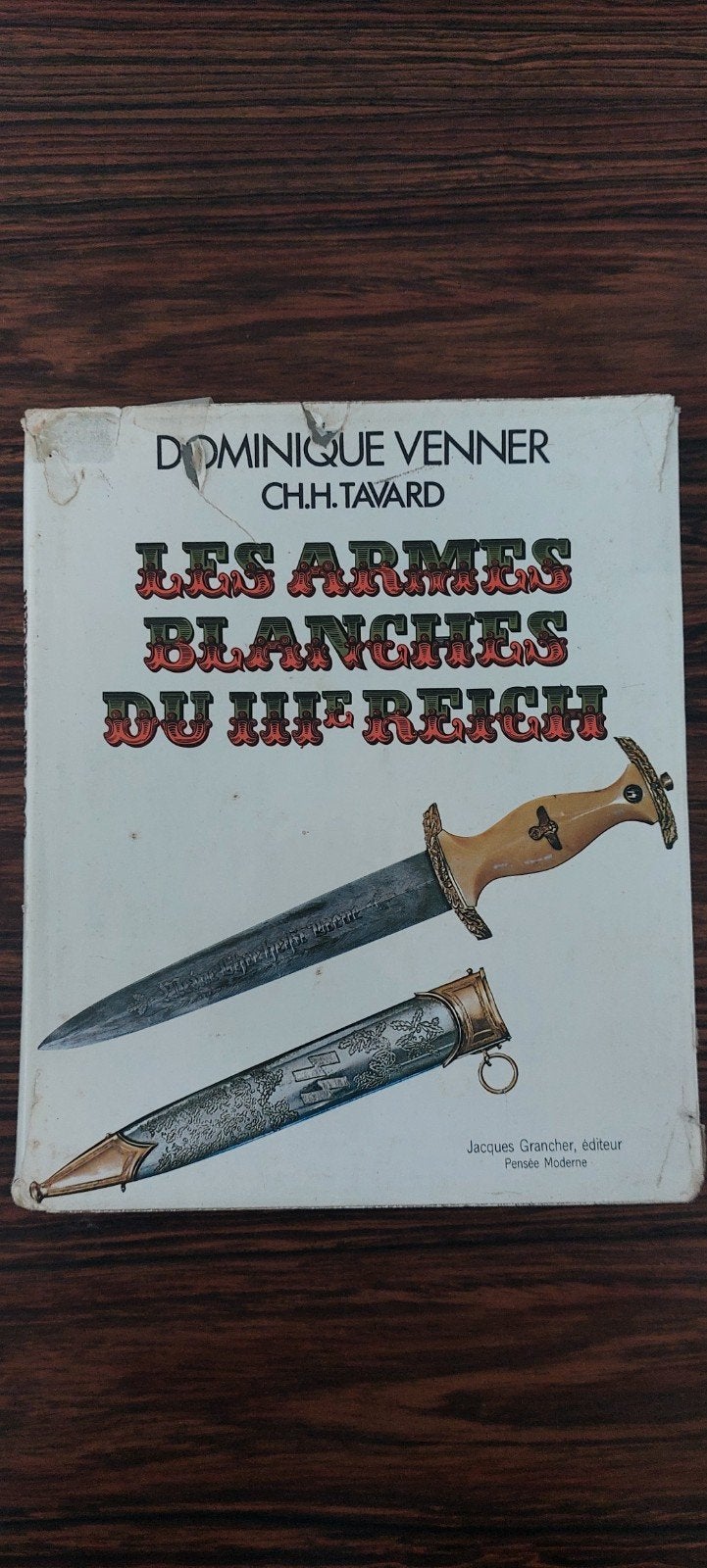 Ouvrage : Les armes blanches du IIIe Reich, Enlèvement ou Envoi