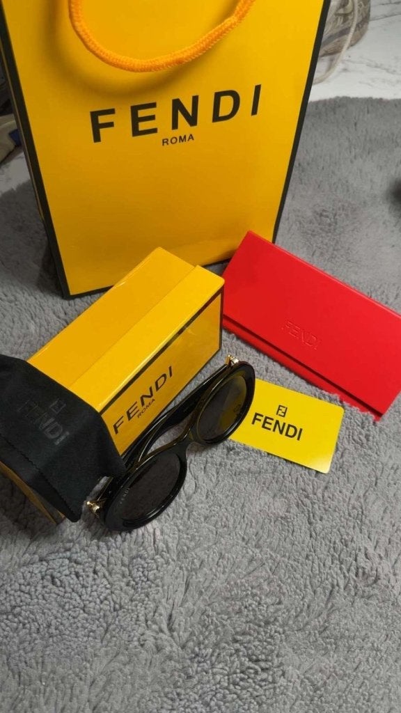 Fendi bril, Zwart, Nieuw, Bril, Ophalen