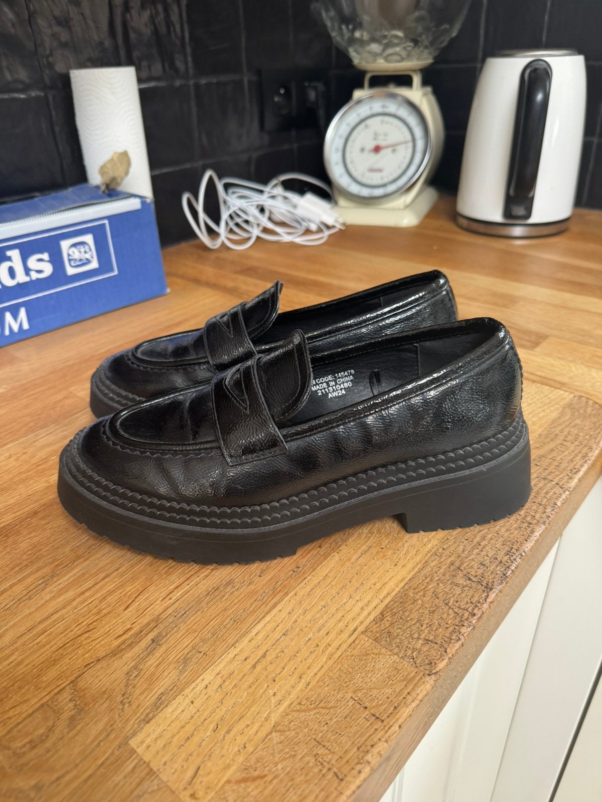 Loafers Primark, Ophalen of Verzenden, Zo goed als nieuw, Zwart
