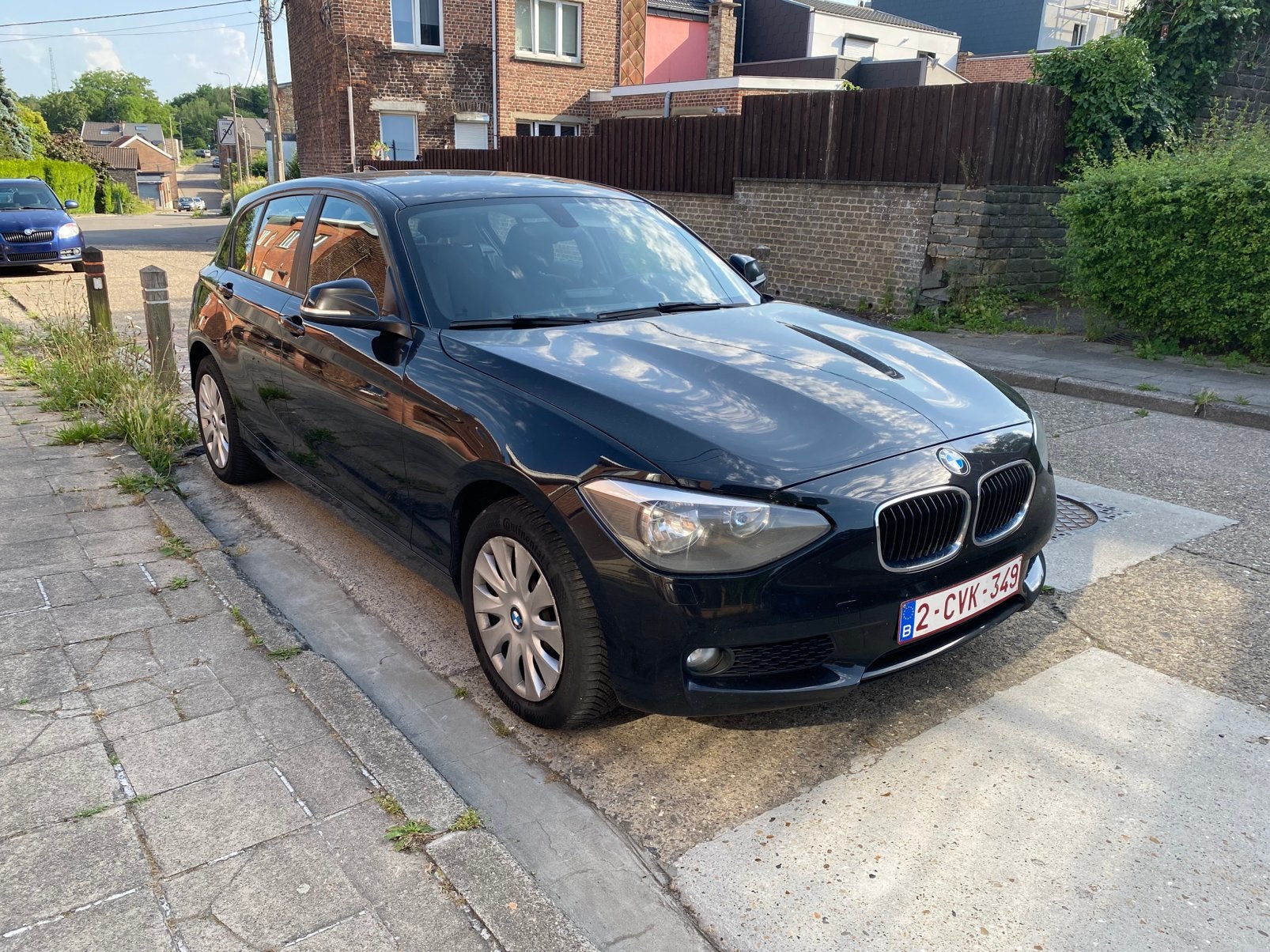 Bmw serie 1 114d, Autos, BMW, Euro 5, Achat, Boîte manuelle, Noir