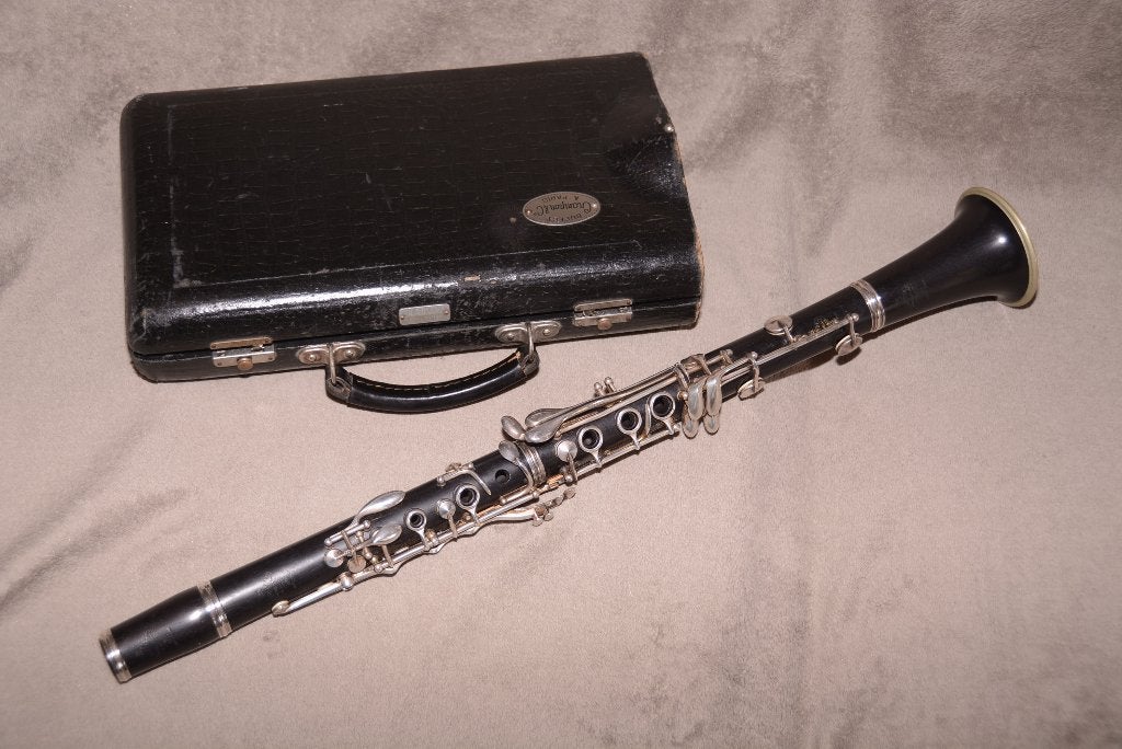Buffet Crampon BC-20 / Pre-RC - Houten Bes-klarinet, Bes-klarinet, Gebruikt, Ophalen of Verzenden, Met koffer