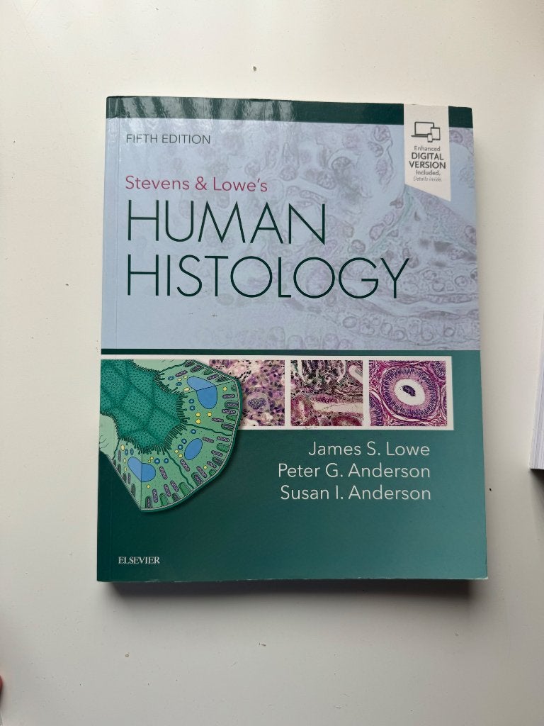 Human Histology Stevens & Lowe’s, Boeken, Ophalen of Verzenden, Zo goed als nieuw, Hoger Onderwijs, Elsevier