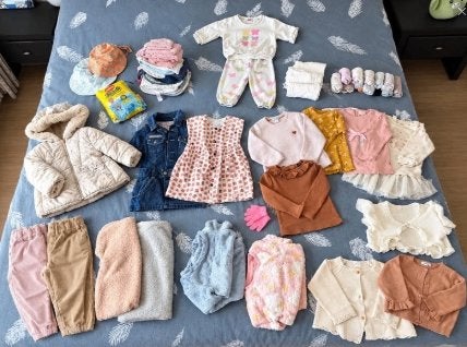 Babykleding maat 80 volledig pakket., Ophalen, Meisje, JBC, Zo goed als nieuw