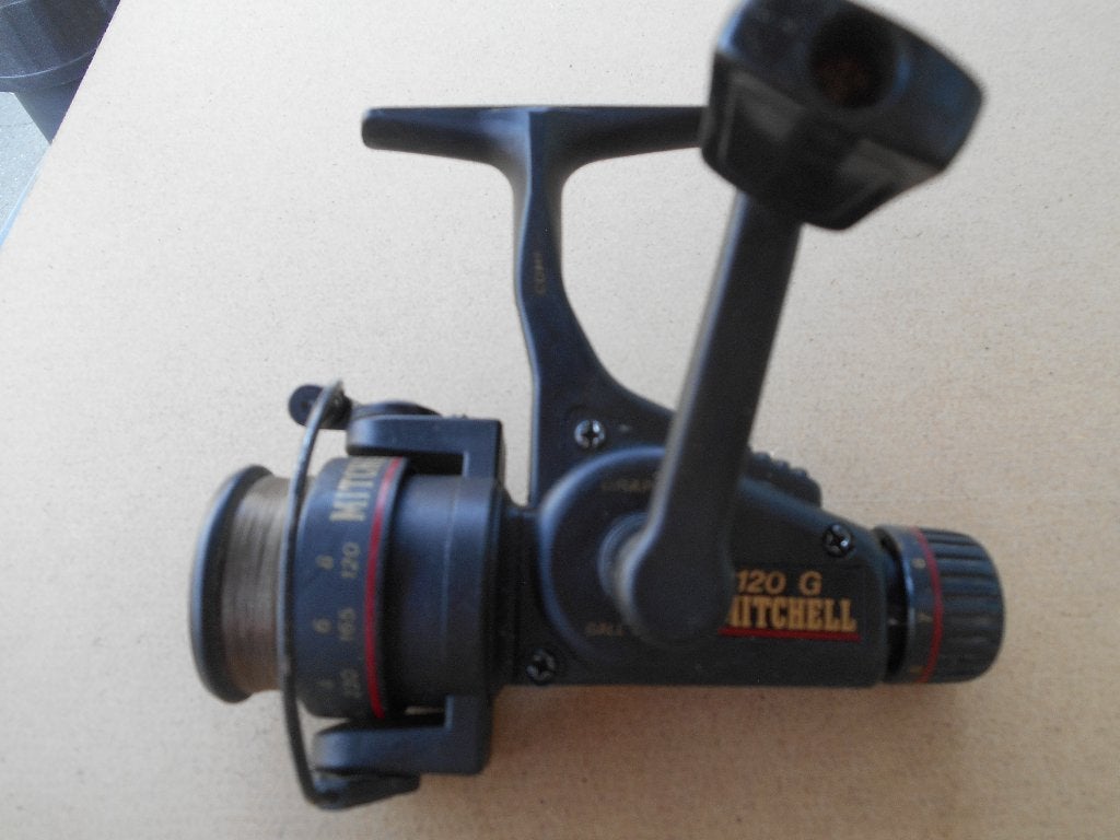 Mitchell 120 G, Watersport en Boten, Ophalen, Gebruikt, Molen