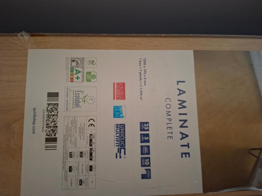 Laminaat, Enlèvement, Aggloméré