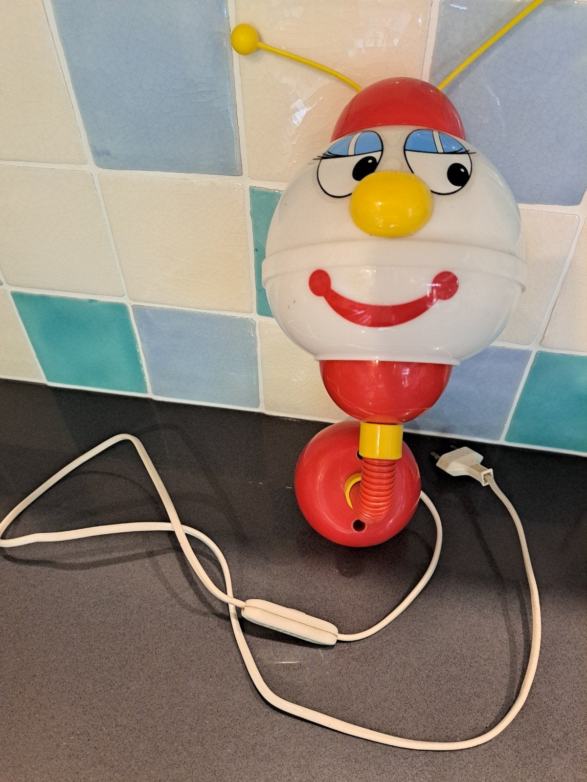 Retro lamp voor kinderen, Ophalen