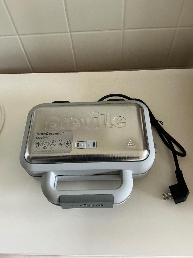Wafelijzer keramisch ‘Breville, Electroménager, Gaufriers, Enlèvement, Neuf