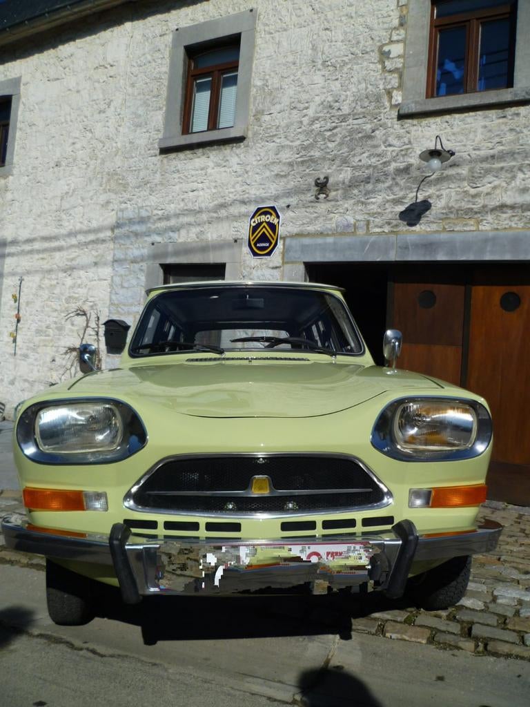 Citroën Ami Super 1974 vert absinthe avec attache remorque, Autos, Citroën, Vert, Achat, Break