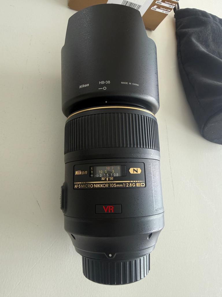 Nikon Nikkor AF-S VR Micro-Nikkor 105mm f/2.8G IF-ED, Audio, Tv en Foto, Ophalen, Zo goed als nieuw