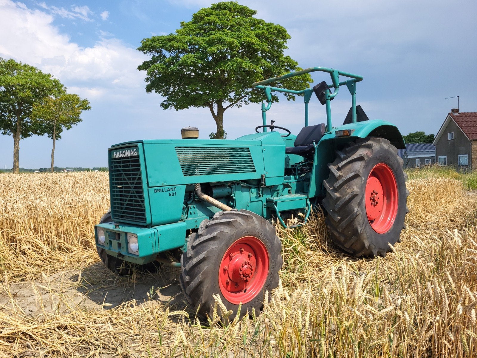 Hanomag brillant 600 4x4 oldtimer tractor tracteur, Enlèvement